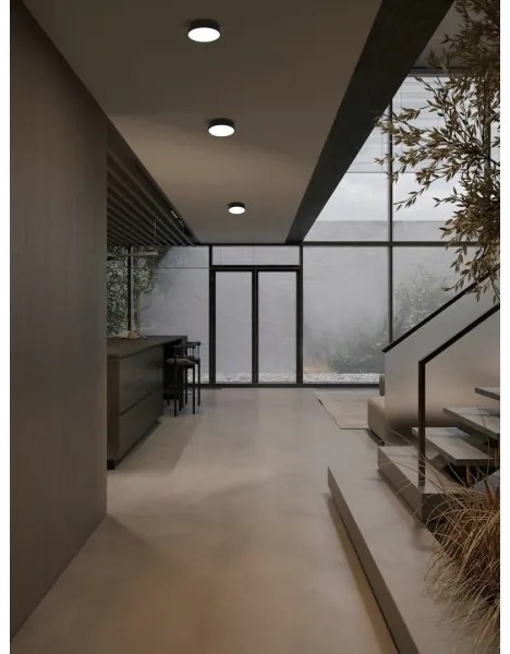 Immax NEO 07200L - LED Dimmelhető lámpa RONDATE LED/18W/230V fekete Tuya + távirányító