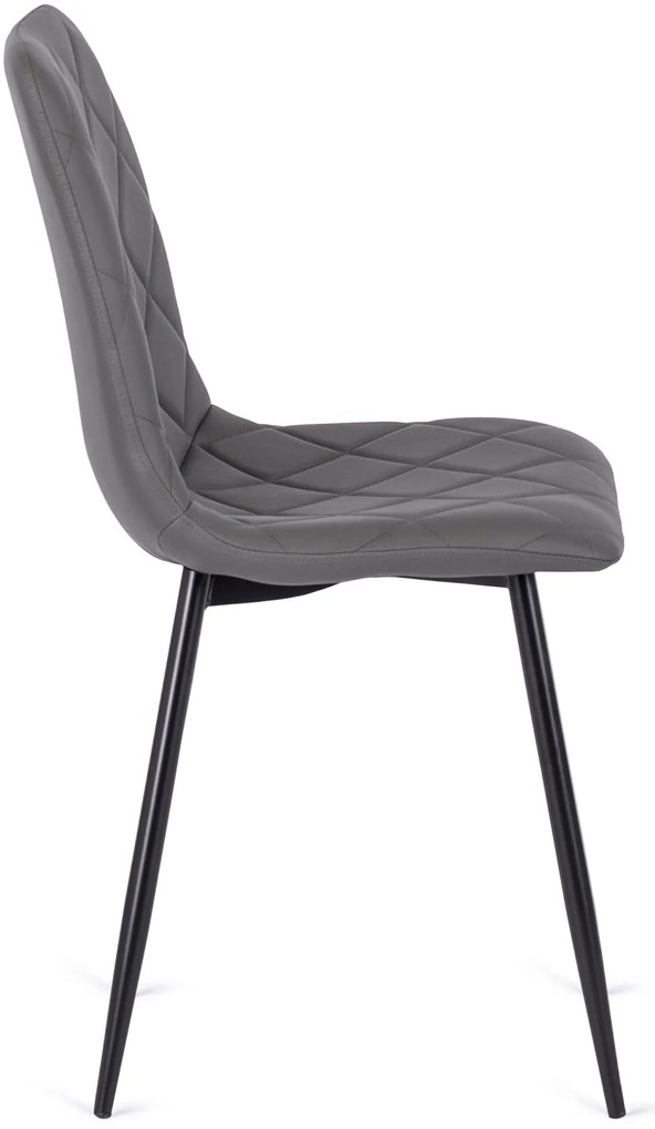 Szürke Eco-bőr Étkezőszék. BILI