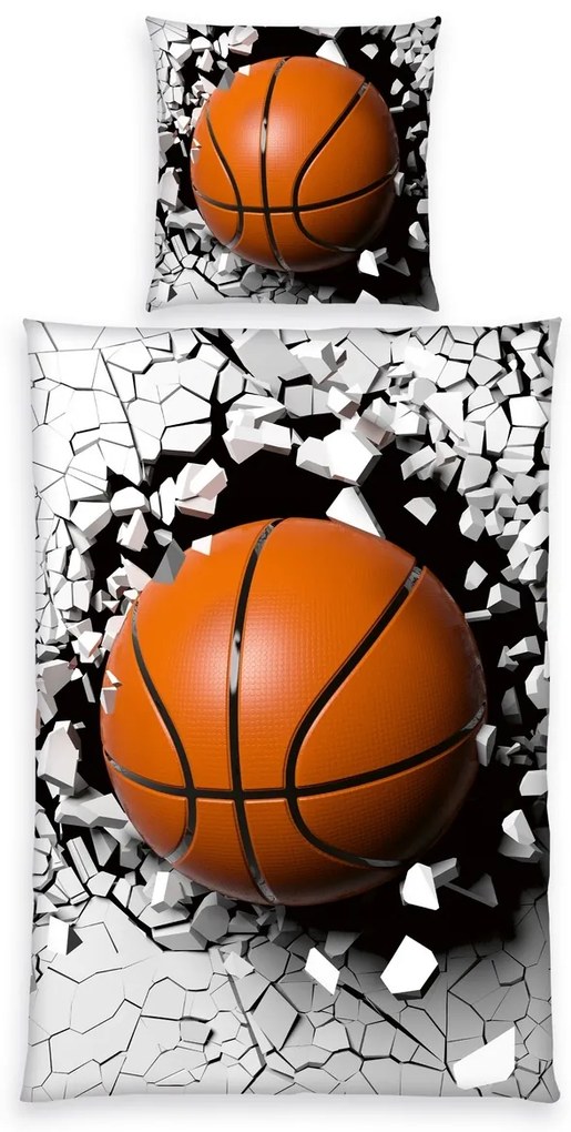 Herding pamut ágynemét Basketball, 135 x 200 cm,80 x 80 cm