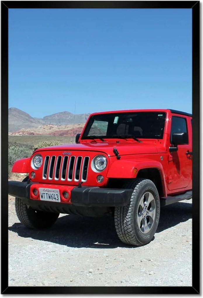Poszterek keretben 40x60 Jeep Terepjáró