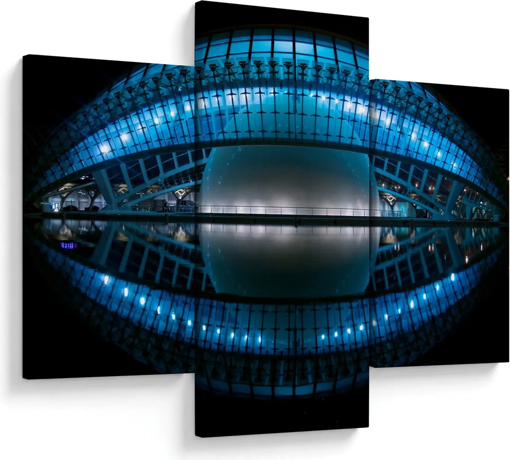 Egy kép a futballstadionról (90x60 cm)