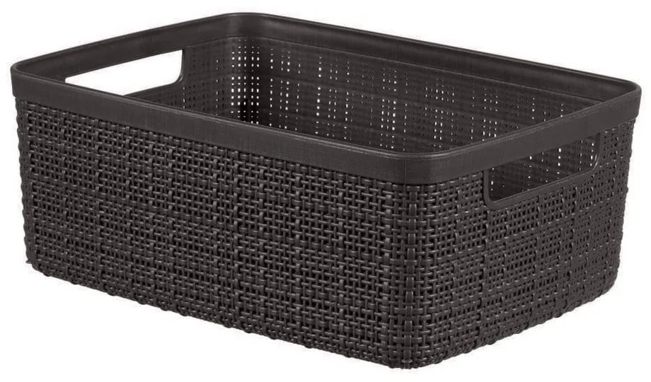 Jute sötétszürke tárolókosár, 5 l - Curver