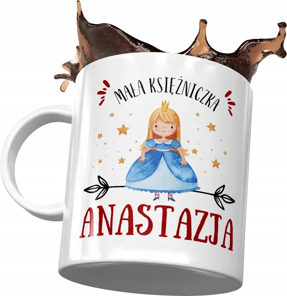 Anasztázia Bögre Születésnapra Névnapra Ajándék Nyomtatott Fotóval