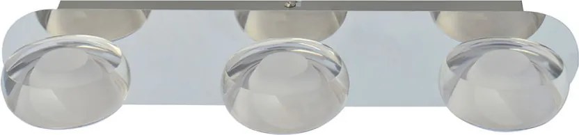 Italux STEVEN ZWB-0001-03 CH Süllyesztett mennyezeti lámpa 3x5W/LED