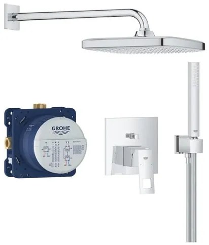 Grohe Eurocube zuhanyrendszer vakolat alatti résszel együtt króm 25289000 G25289000