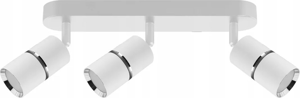 Fali-mennyezeti spot lámpatest Dior Spt GU10 3L fehér/króm