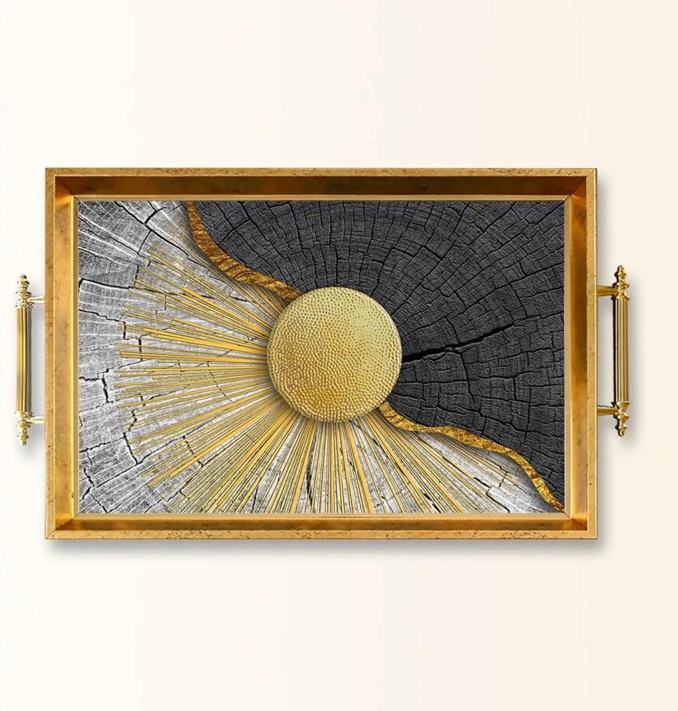 Üveg tálca, 38×24 cm – TPEA9833