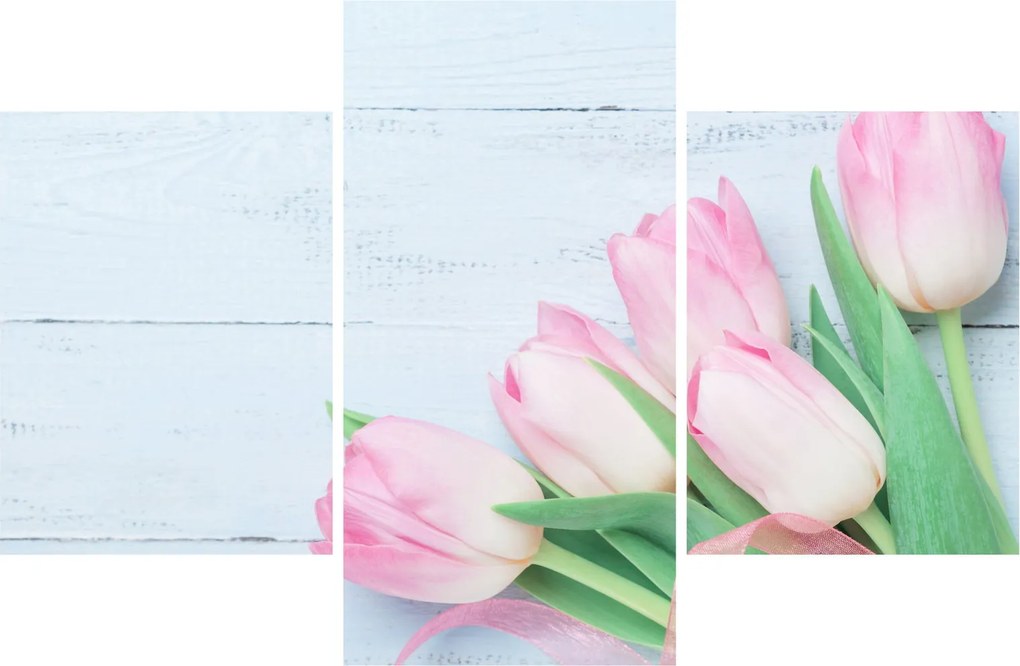 Kép - tulipán csokor (90x60 cm)