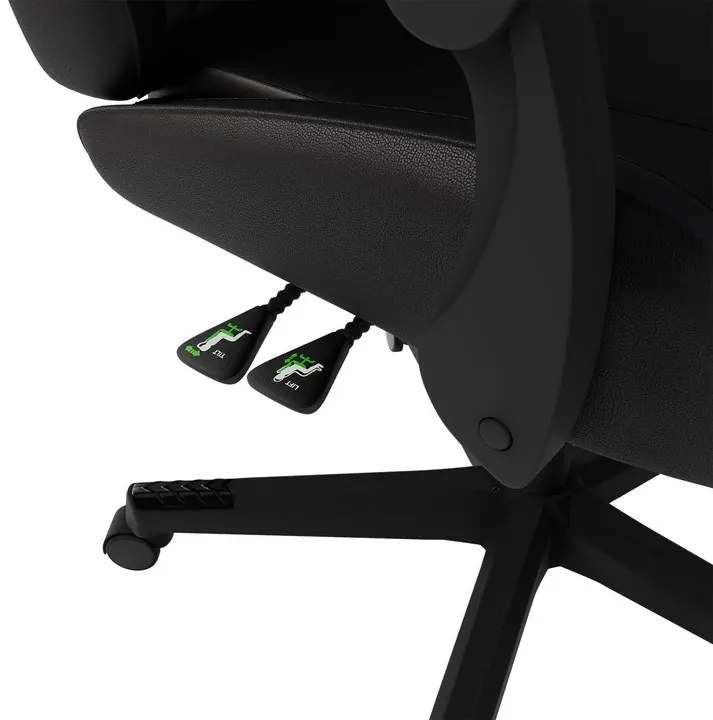 Juskys HyperSeat irodai szék - fekete