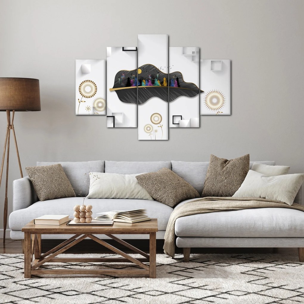 Az absztrakció képe (150x105 cm)