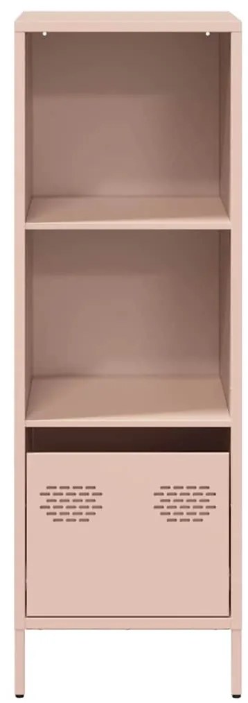 rózsaszín acél tálalószekrény 35 x 39 x 103,5 cm