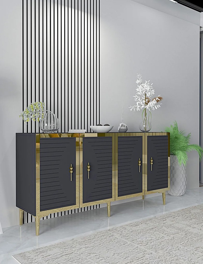 Tuna - Anthracite, Gold