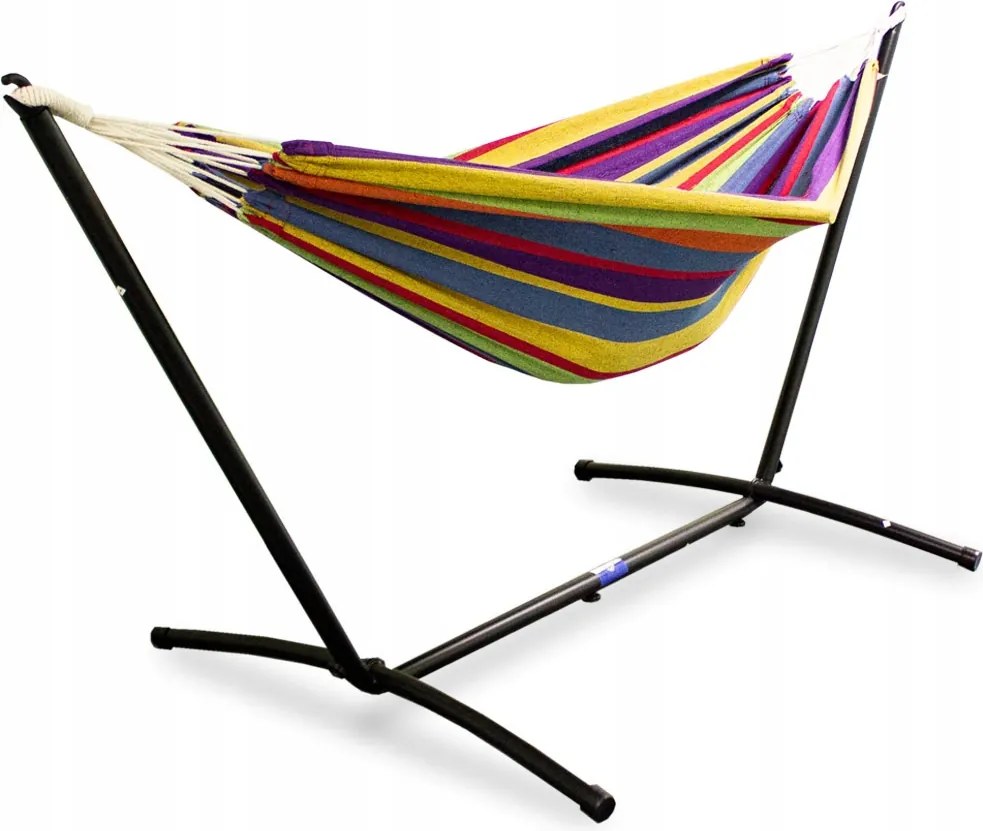 Szivárvány függőágy kültéri kerti állványon