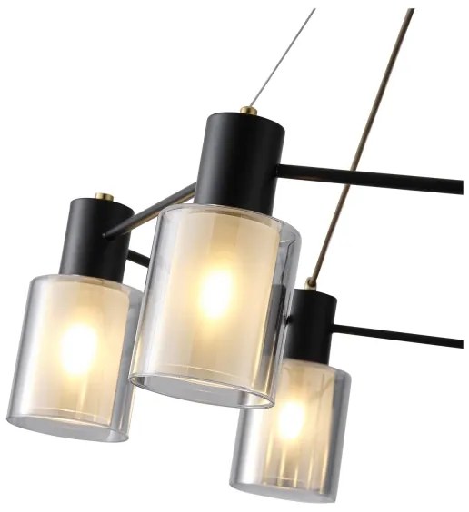 Csillár zsinóron 6xE14/15W/230V