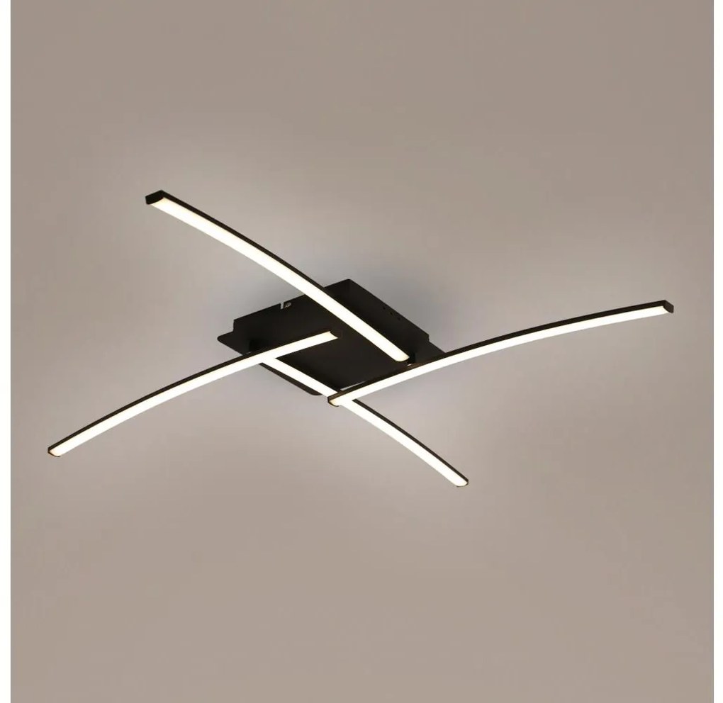 Brilagi Brilagi - LED Mennyezeti lámpa STRIPES LED/32W/230V fekete BG0607