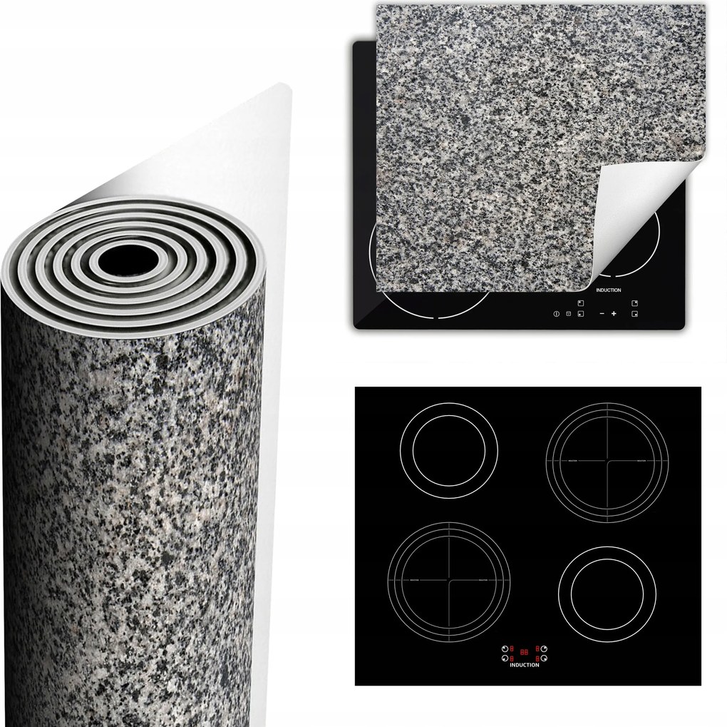 Tűzhelyvédő Szőnyeg Több Helyet Biztosít 60x52 gránit