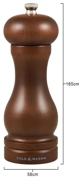 Cole&Mason - Borsdaráló CAPSTAN FOREST bükk 16,5 cm