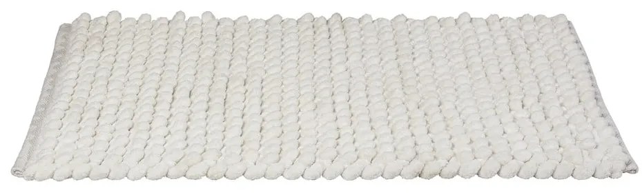 Fehér textil fürdőszobai kilépő 50x80 cm Solivo – Wenko