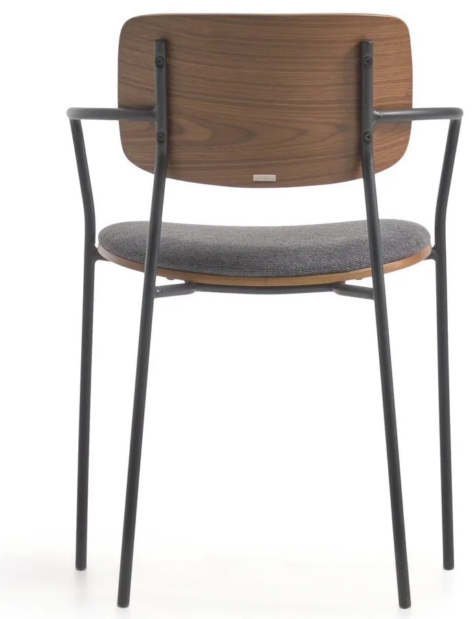 Szürke-barna étkezőszék Maureen – Kave Home