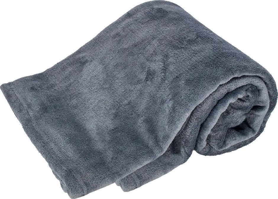 Arôme Home Mikroflanel takaró, szürke-fekete