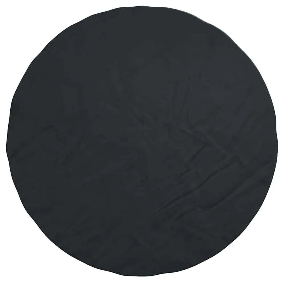 Kültéri bútorhuzat Fekete 320 x 320 x 85 cm 210D szövet