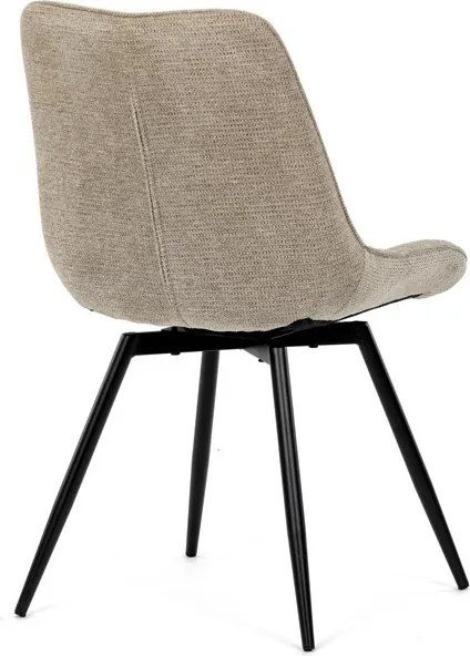 Étkezőszék barna, szövet anyag HC-T1130 CAP2