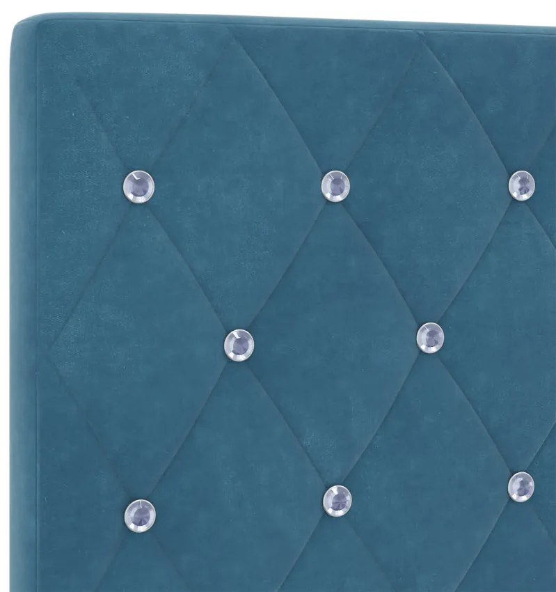 LED Fejtámla LED -es lámpákkal Argyle Sötétkék 100 cm Bársony