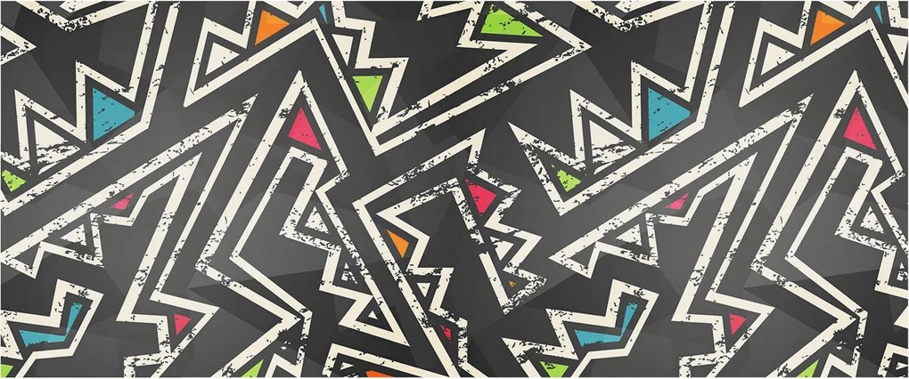 Fotótapéta Fali tapéta Hálószoba Nappali szoba Energia geometria 250x104