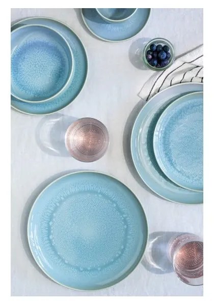 Like Crafted 4 db-os türkiz porcelán tányér készlet - Villeroy & Boch