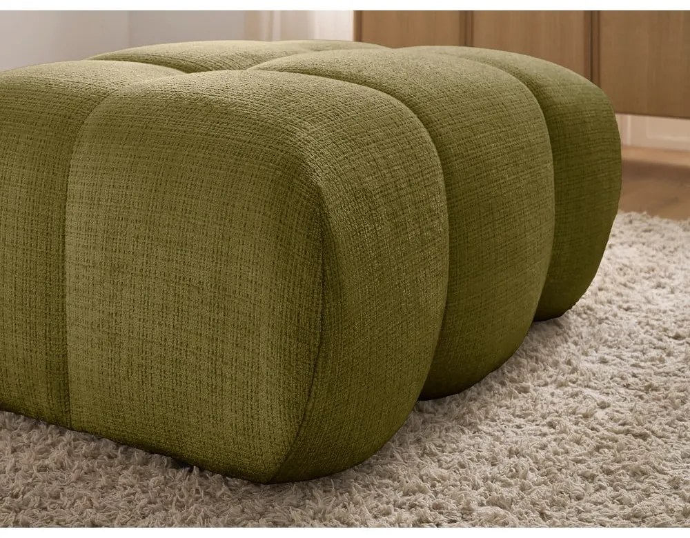 Zöld zsenília lábtartó Ivane – Bobochic Paris