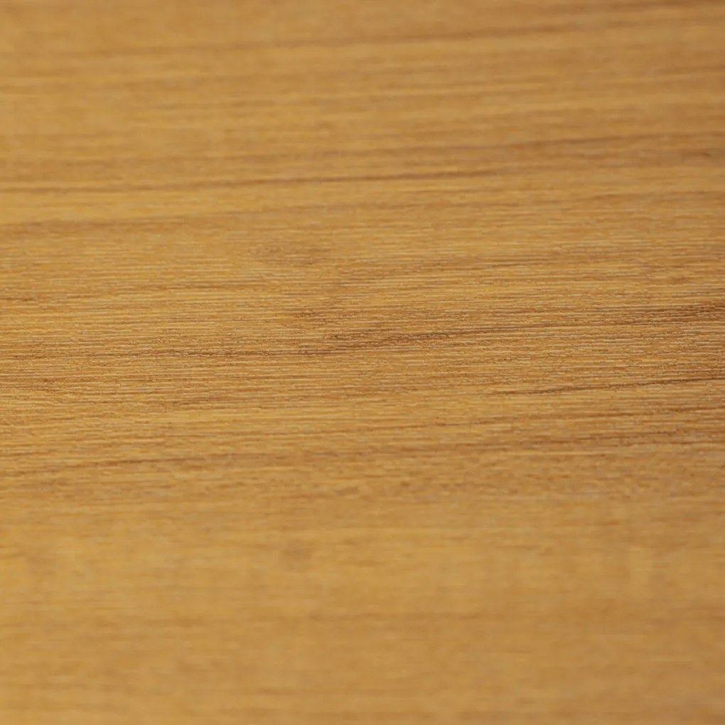 Kerti asztal 150x89 cm, fém, polywood, barna (tölgy), OAK