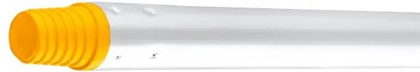 Nyél, menetes, alukróm, 140 cm, BONUS Heavy Duty , fehér (KHT1509)