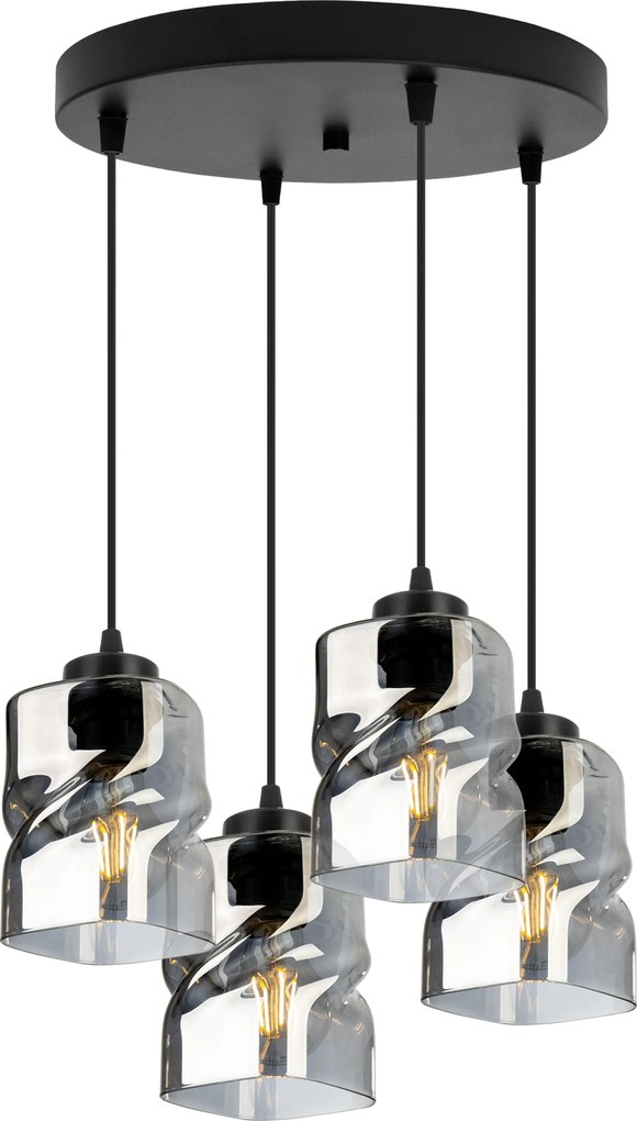 Mennyezeti Lámpa Lógó Üveg Csillár Asztal Felett Sziget Modern Loft