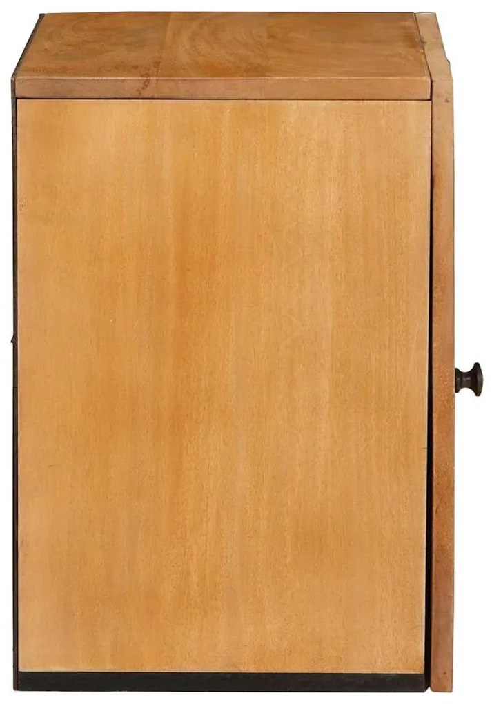 Fürdőszoba Székény tárolóval Világosbarna 38 x 33.5 x 160 cm