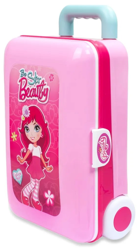 Gyermek fésülködő asztal kofferban 2az1-ben Baby Mix