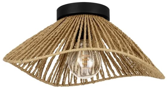 Eglo 44071 - Mennyezeti lámpa LAVISTER 1xE27/60W/230V barna