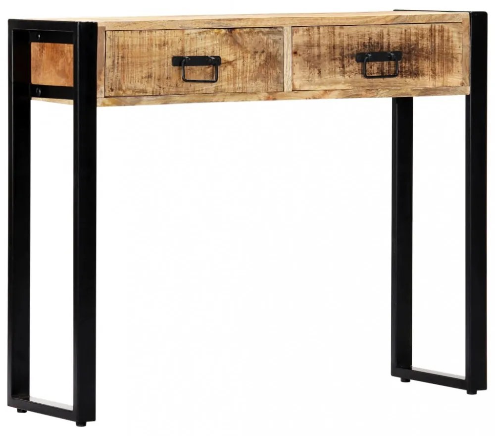 tömör mangófa tálalóasztal 90 x 30 x 75 cm
