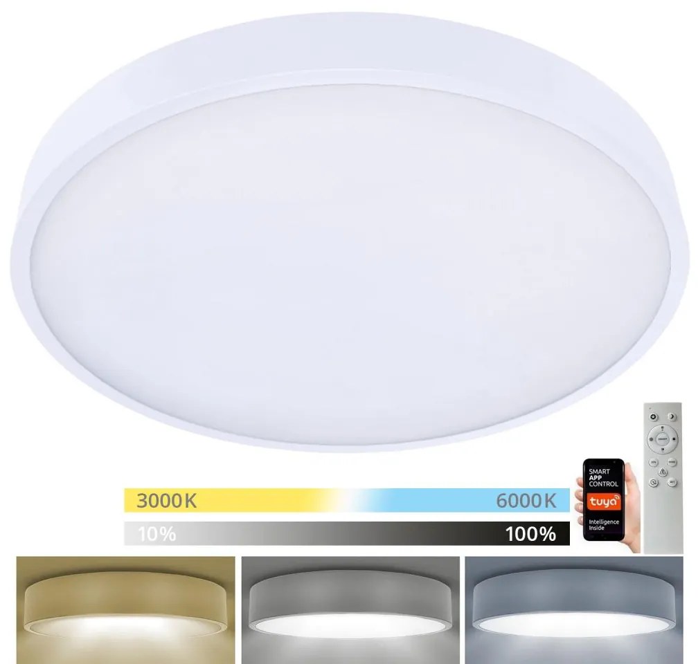 Brilagi Brilagi-LED Dimmelhető lámpa POOL SMART LED/60W/230V 50 cm Wi-Fi Tuya+távirányító fehér BG0676