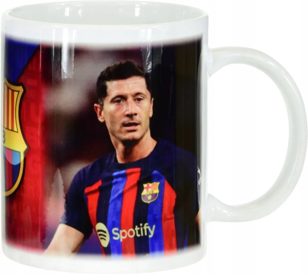 Lewandowski kerámia bögre ajándék focistáknak 330 ml