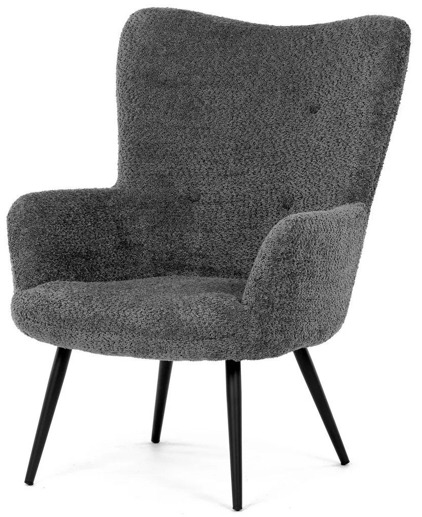 Fülkés fotel GREY2, szürke