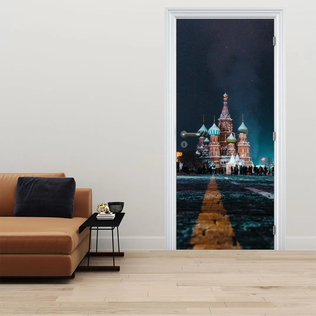 Fotótapéta ajtóra - Épület Oroszországban (95x205cm)