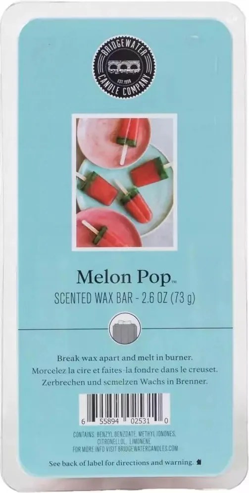 Melon Pop illatviasz Bridgewater Candle