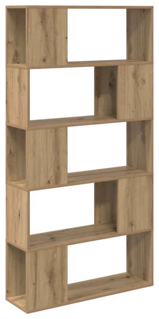 TV Állvány Mesteri Tölgy Lapraszerelt fa 80 x 24 x 155 cm