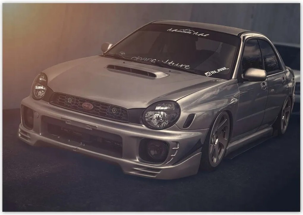 Poszterek 100x70 2003 Subaru Impreza Wrx