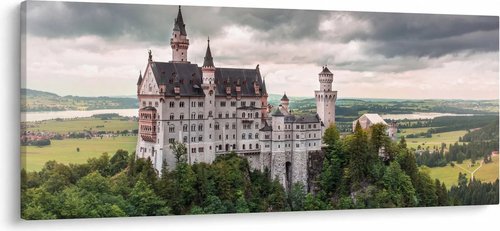 Kép - Vár sziklákon (120x50 cm)