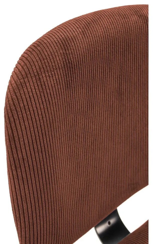Borvörös bárszék szett 2 db-os (ülésmagasság 64 cm) Arus – Marckeric