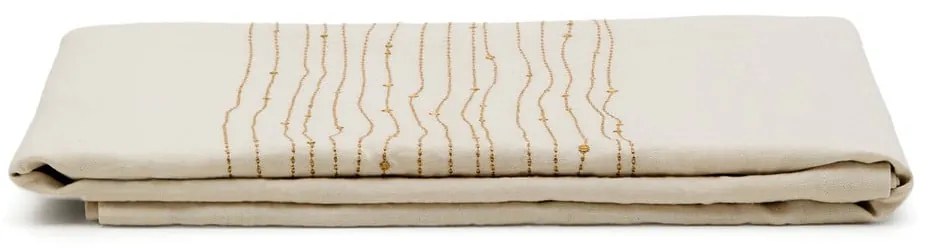 Lenkeverék asztalterítő 150x250 cm Flia – Kave Home