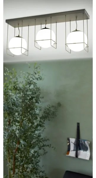 Eglo 99021 - VERSUOLA mennyezeti lámpatest 3xE27/40W/230V