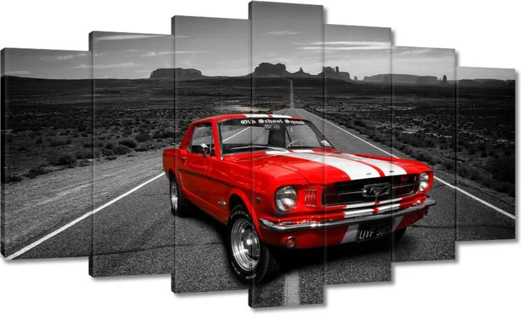 Képek 140x80 Piros Ford Mustang