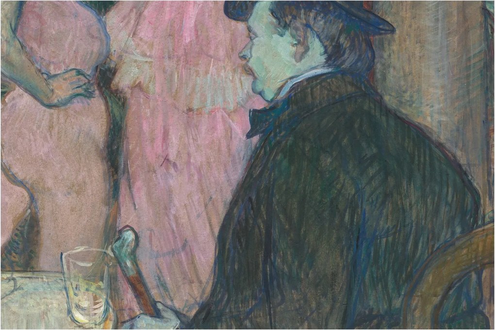 Kép - Henri de Toulouse-Lautrec, Maxime Dethomas, reprodukciók (90x60 cm)